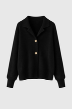 Pierina Women's Cashmere Blend Open Front Cardigan | Elegant Waterfall Drape Cardigan for Women | Luxury Smart Casual Knitwear