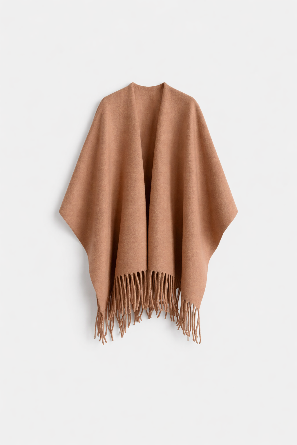 Women's Cashmere Blend Wrap Poncho | Fringe Shawl Oversized Scarf | Winter Layering & Gifting