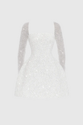 Triselle Women's Shimmering Sequin Mini Dress | Glitter Party Dress for Women | Elegant Evening & Cocktail Occasion Wear