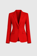 Blessy Women's Fitted Blazer | Tailored Smart Casual Blazer for Women | Elegant Office & Everyday Power Dressing