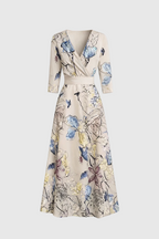 Lynor Women's Elegant Floral Maxi Dress | Flowing Casual Long Floral Dress for Women | Boho Chic Summer & Everyday Holiday Style