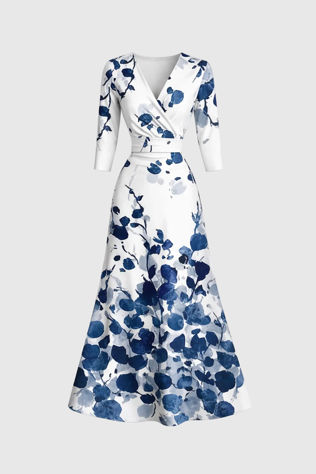 Lynor Women's Elegant Floral Maxi Dress | Flowing Casual Long Floral Dress for Women | Boho Chic Summer & Everyday Holiday Style