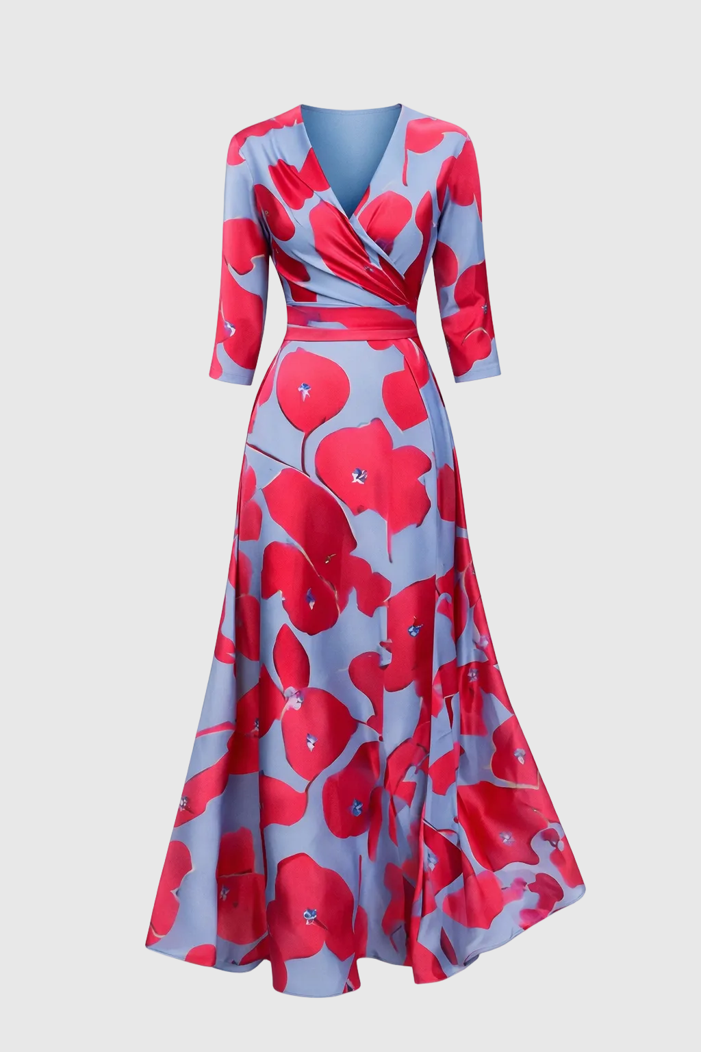 Lynor Women's Elegant Floral Maxi Dress | Flowing Casual Long Floral Dress for Women | Boho Chic Summer & Everyday Holiday Style