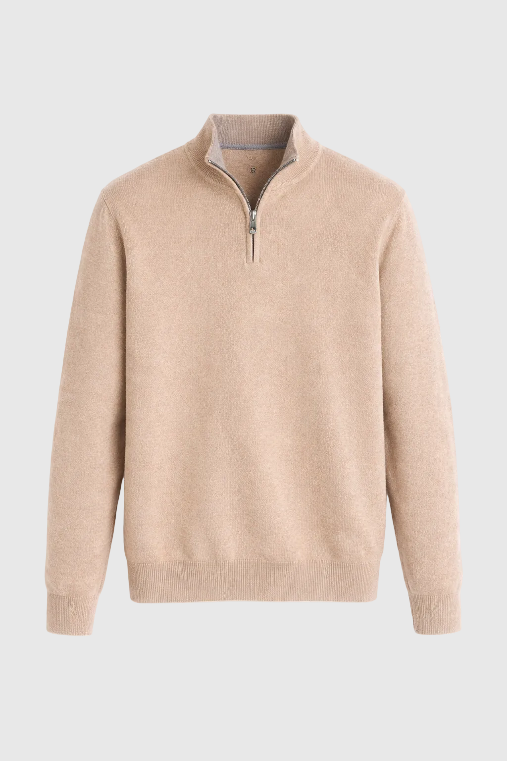 Carlo Men's Merino Wool Half-Zip Sweater | Luxury Soft Knit Half Zip Jumper for Men | Smart Casual Winter Knitwear