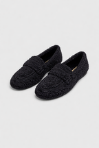 Elara Women's Sherpa Loafer Slippers | Teddy Fluffy Indoor Loafer | Cosy Home & Loungewear Footwear