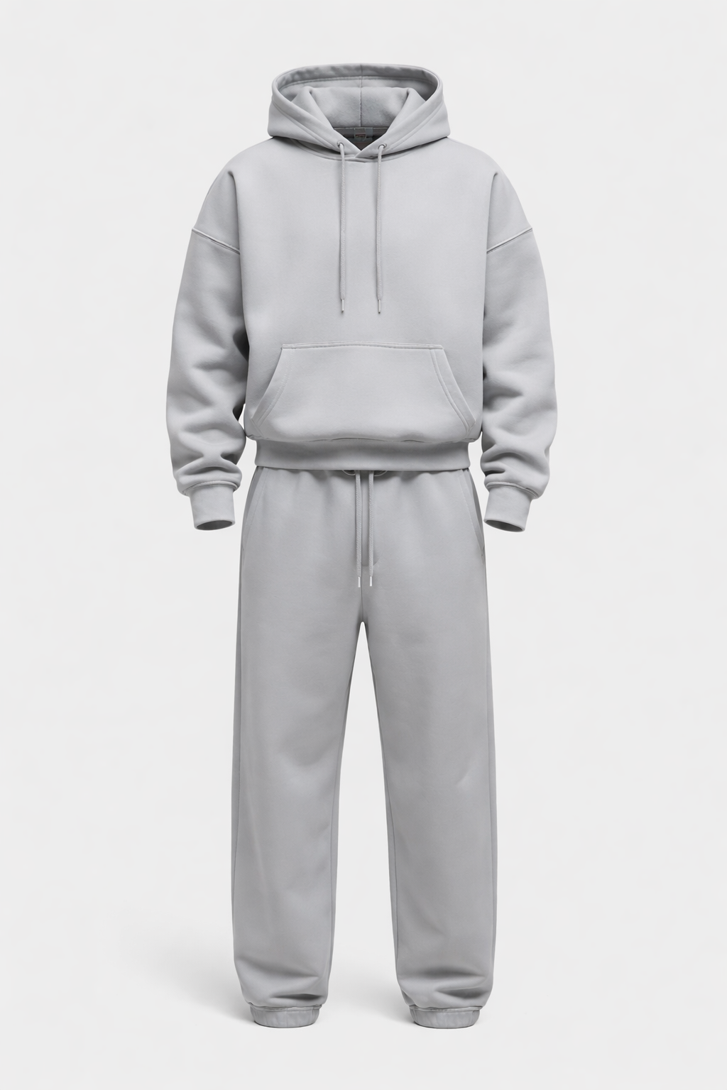 Devano Men's Hoodie Tracksuit Set | Oversized Fleece Hoodie & Jogger | Casual Streetwear Loungewear