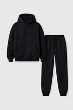 Devano Men's Hoodie Tracksuit Set | Oversized Fleece Hoodie & Jogger | Casual Streetwear Loungewear