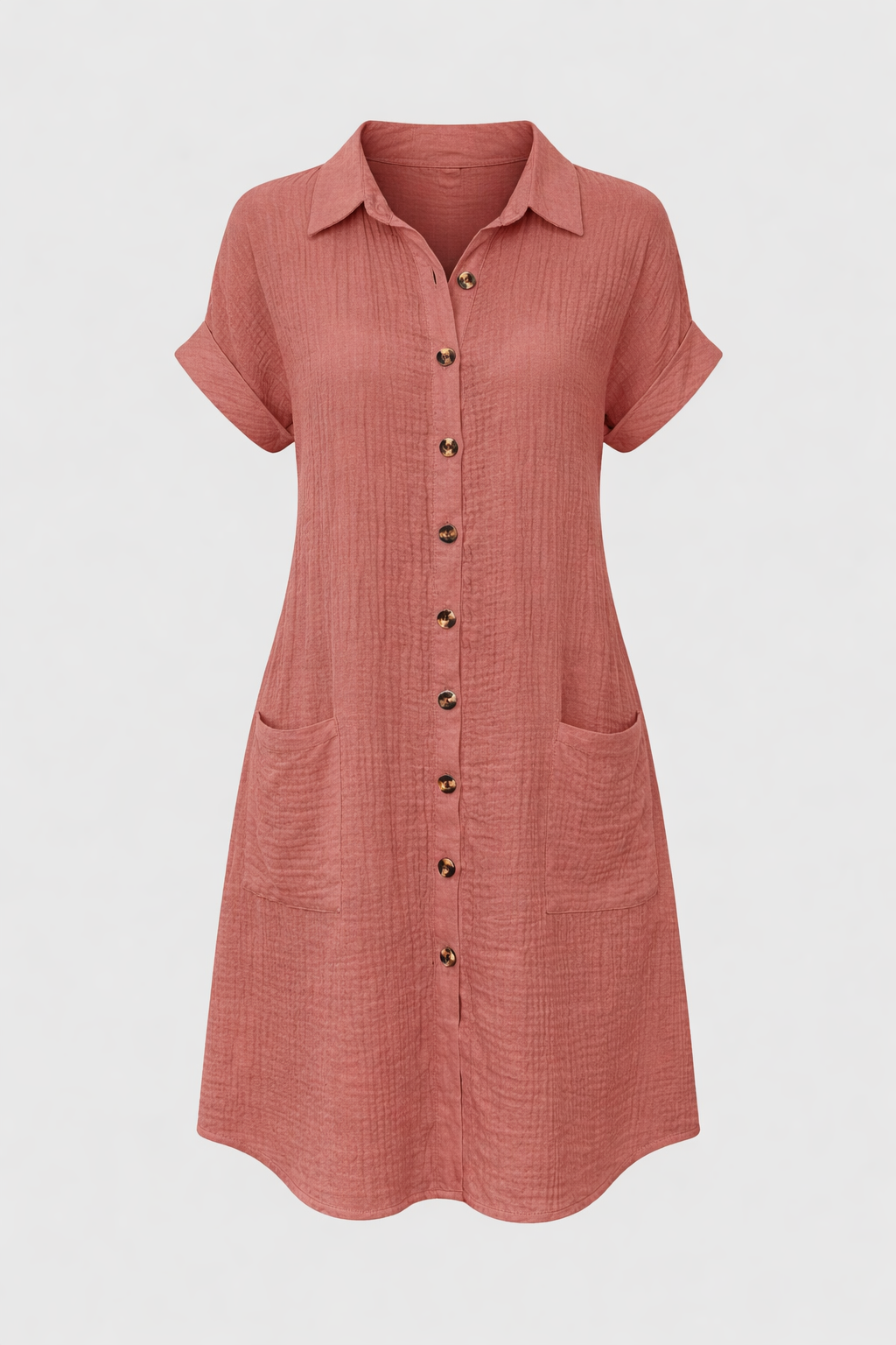 Carlijn Women's Collared Summer Dress | Casual Holiday Sundress | Everyday & Vacation Wear