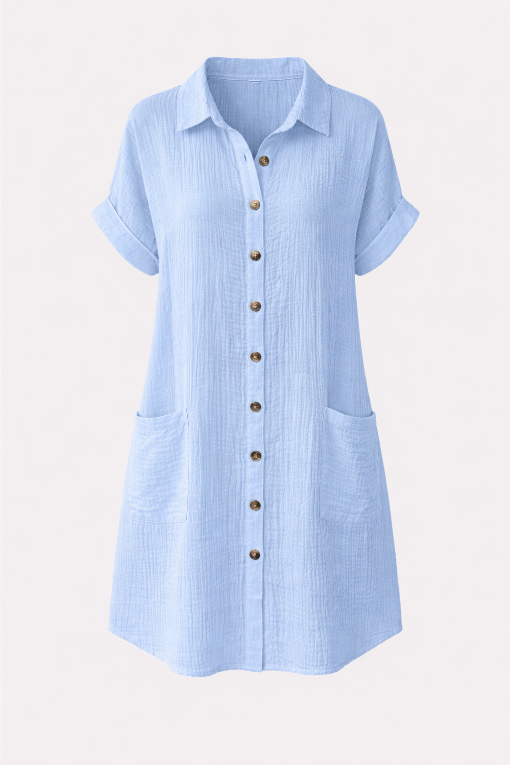 Carlijn Women's Collared Summer Dress | Casual Holiday Sundress | Everyday & Vacation Wear