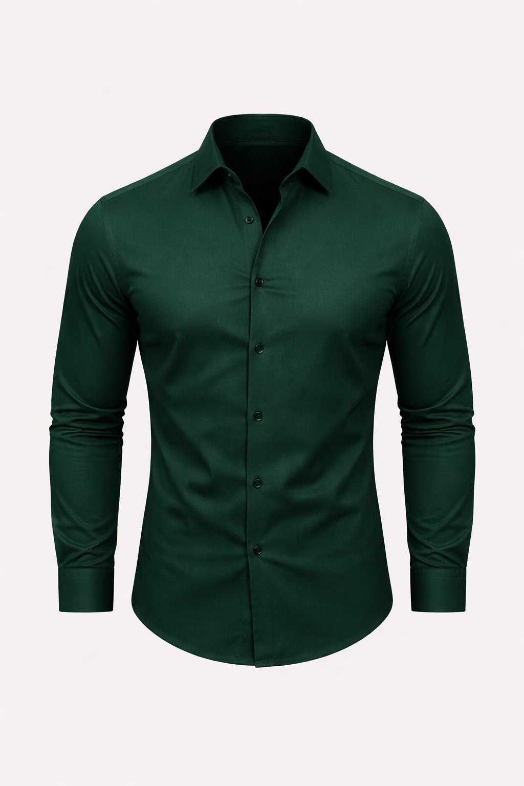 Verrin Men's Slim Fit Stretch Dress Shirt | Wrinkle-Free Performance Shirt for Men | Smart Casual & Formal Everyday Wear
