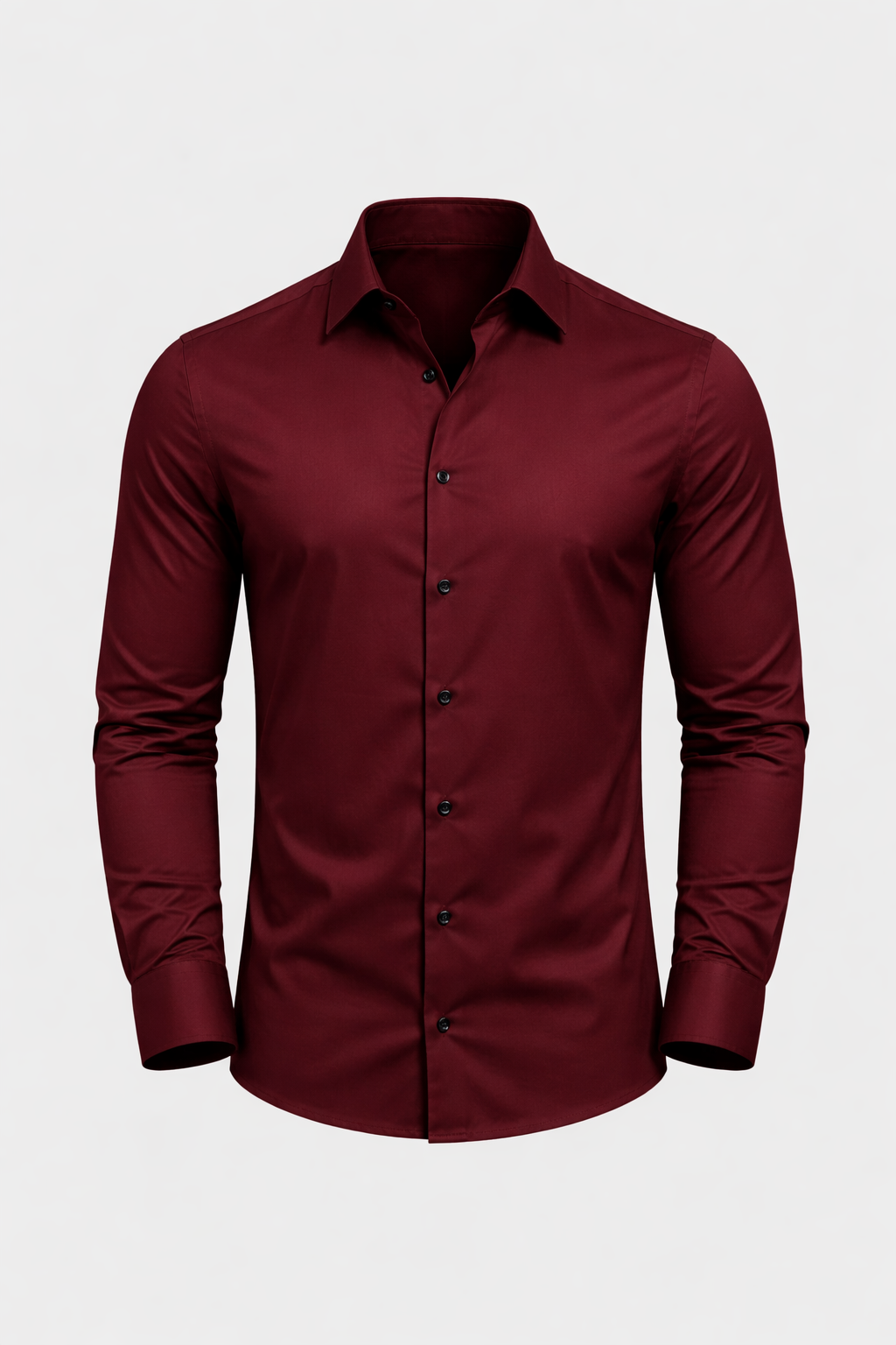 Verrin Men's Slim Fit Stretch Dress Shirt | Wrinkle-Free Performance Shirt for Men | Smart Casual & Formal Everyday Wear