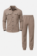 Maddox Men's Athleisure 2-Piece Set | Slim Fit Jogger & Top Co-Ord for Men | Casual Gym to Street Everyday Sportswear