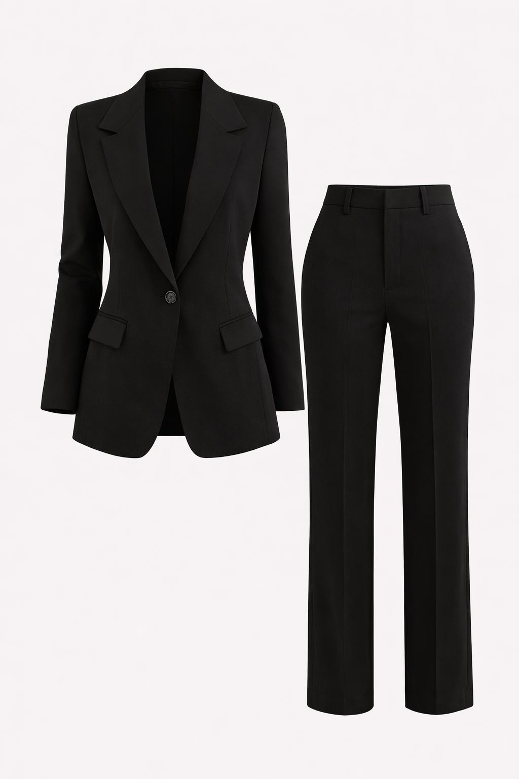 Brenda Women's Timeless Tailored Set | Classic Blazer & Trouser Co-Ord for Women | Smart Power Dressing Office & Everyday Wear