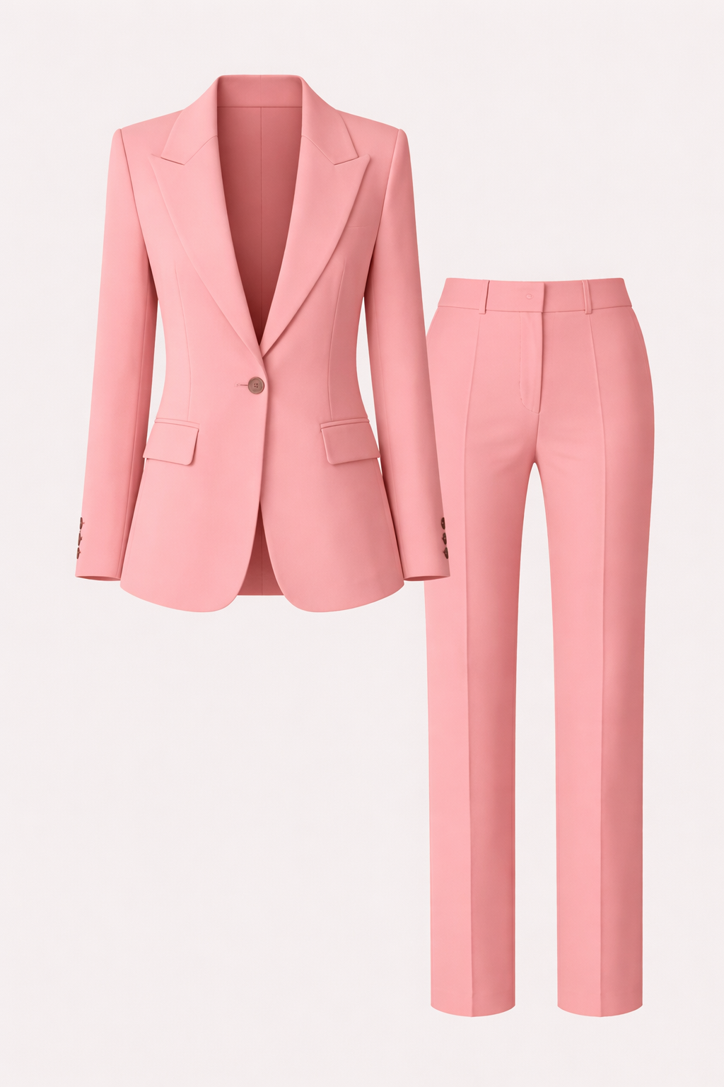Brenda Women's Timeless Tailored Set | Classic Blazer & Trouser Co-Ord for Women | Smart Power Dressing Office & Everyday Wear