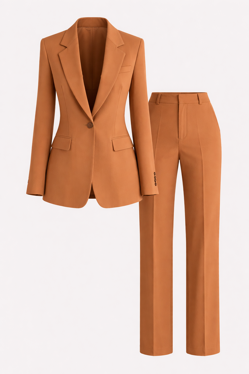 Brenda Women's Timeless Tailored Set | Classic Blazer & Trouser Co-Ord for Women | Smart Power Dressing Office & Everyday Wear