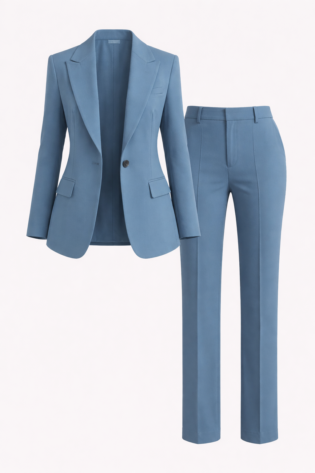 Brenda Women's Timeless Tailored Set | Classic Blazer & Trouser Co-Ord for Women | Smart Power Dressing Office & Everyday Wear