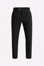 Hawthorne Men's Tailored Stretch Trousers | Classic Smart Casual Performance Trousers for Men | Wrinkle-Resistant Everyday Office Wear