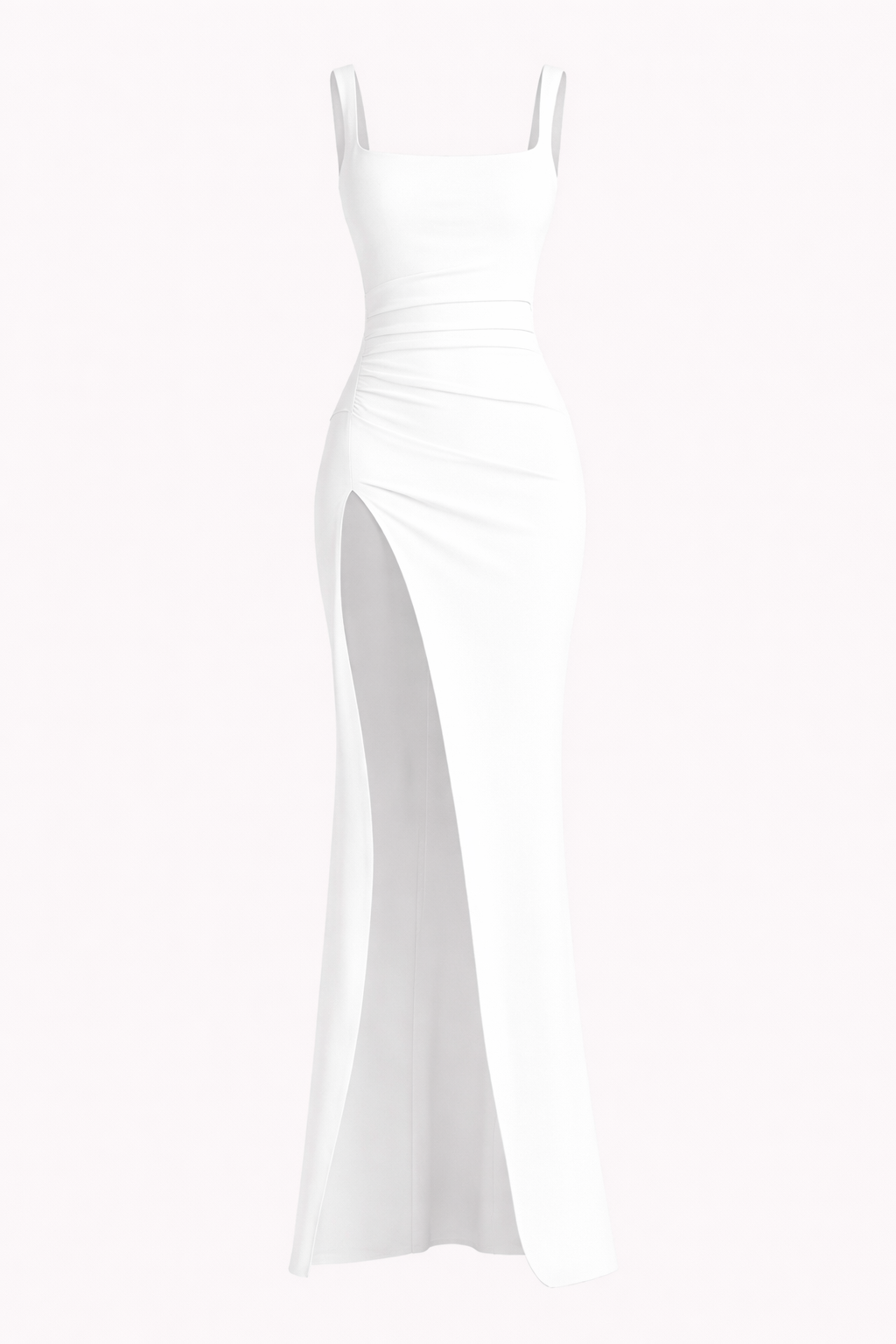Valessia Women's Formal Slip Maxi Dress with Open Back | Elegant Satin Backless Maxi Dress for Women