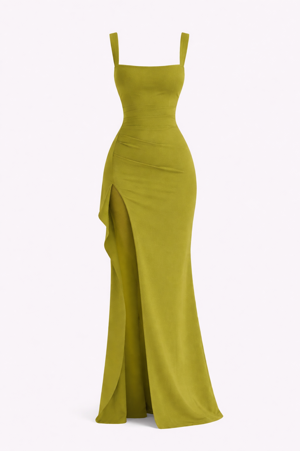 Valessia Women's Formal Slip Maxi Dress with Open Back | Elegant Satin Backless Maxi Dress for Women