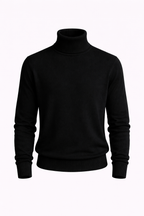 Arden Men's Premium Cashmere Blend Turtleneck Sweater | Luxury Soft Roll Neck Jumper for Men | Smart Casual Everyday Winter Knitwear