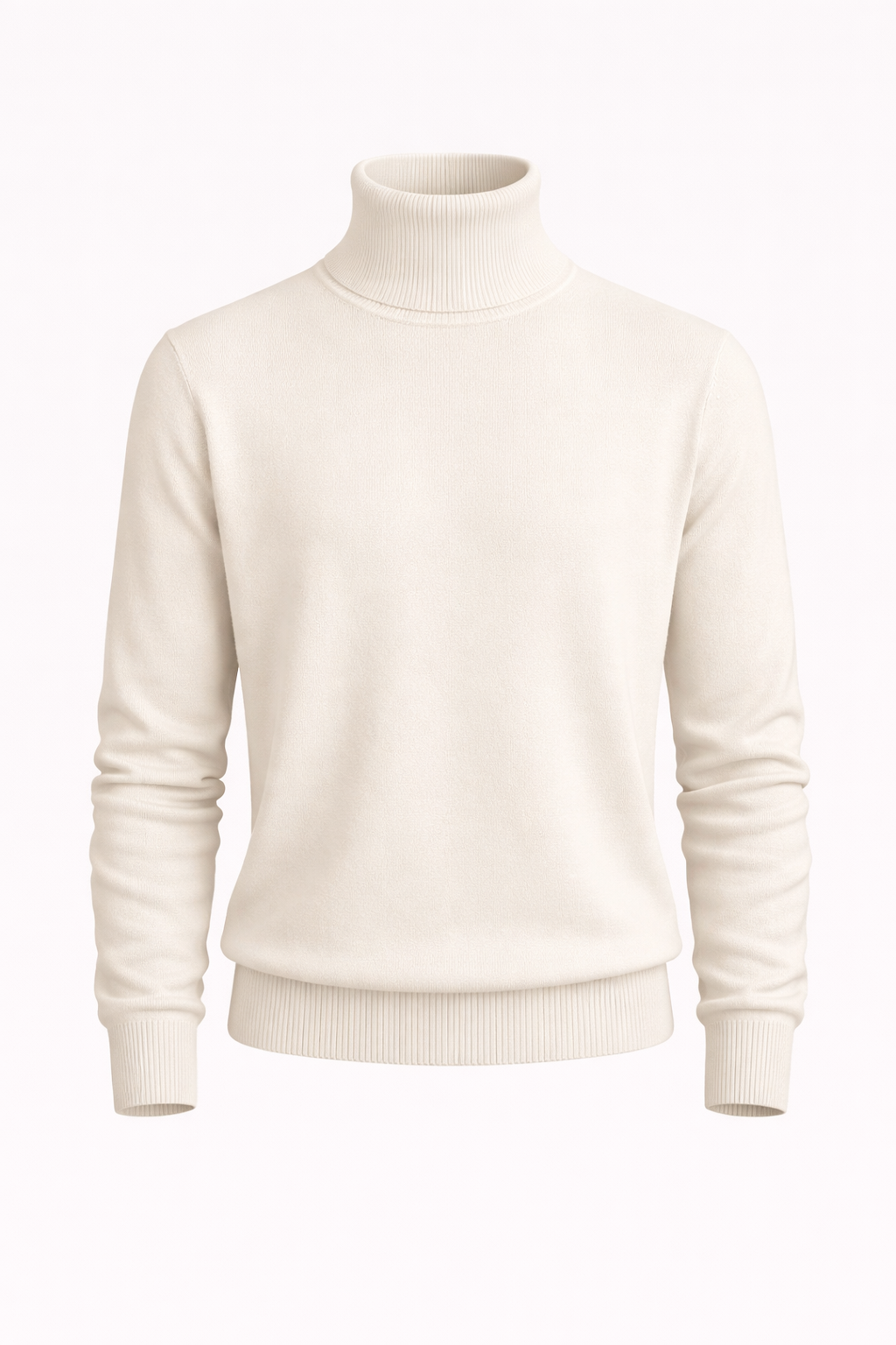 Arden Men's Premium Cashmere Blend Turtleneck Sweater | Luxury Soft Roll Neck Jumper for Men | Smart Casual Everyday Winter Knitwear