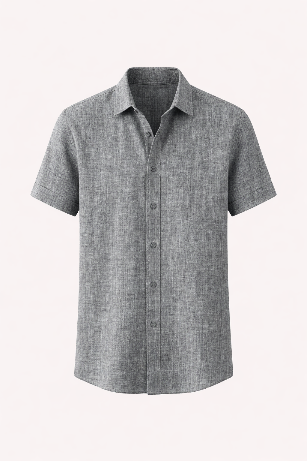 Lauro Men's Linen Summer Shirt | Lightweight Breathable Linen Shirt for Men | Smart Casual Holiday & Everyday Summer Wear