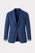 Lucas Men's Elegant Cotton Stretch Blazer | Smart Casual Regular Fit Blazer for Men | Versatile Everyday Office & Weekend Outerwear