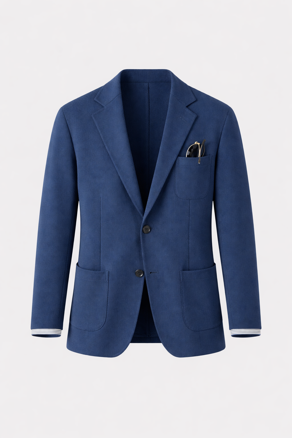 Lucas Men's Elegant Cotton Stretch Blazer | Smart Casual Regular Fit Blazer for Men | Versatile Everyday Office & Weekend Outerwear