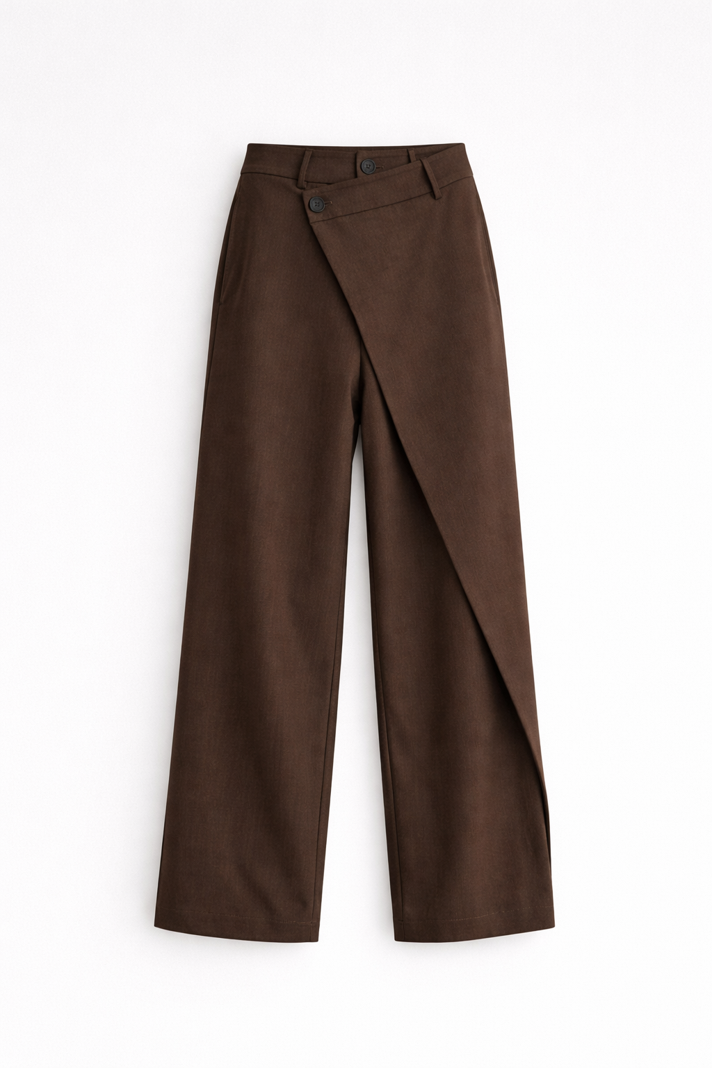 Luciana Women's Elegant Wide Leg Stretch Pants | High-Waisted Jersey Trousers for Women | Casual Everyday Smart Casual Style