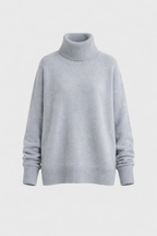 Berenice Women's Cashmere Turtleneck Sweater | Luxury Roll Neck Knit Jumper