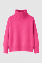 Berenice Women's Cashmere Turtleneck Sweater | Luxury Roll Neck Knit Jumper