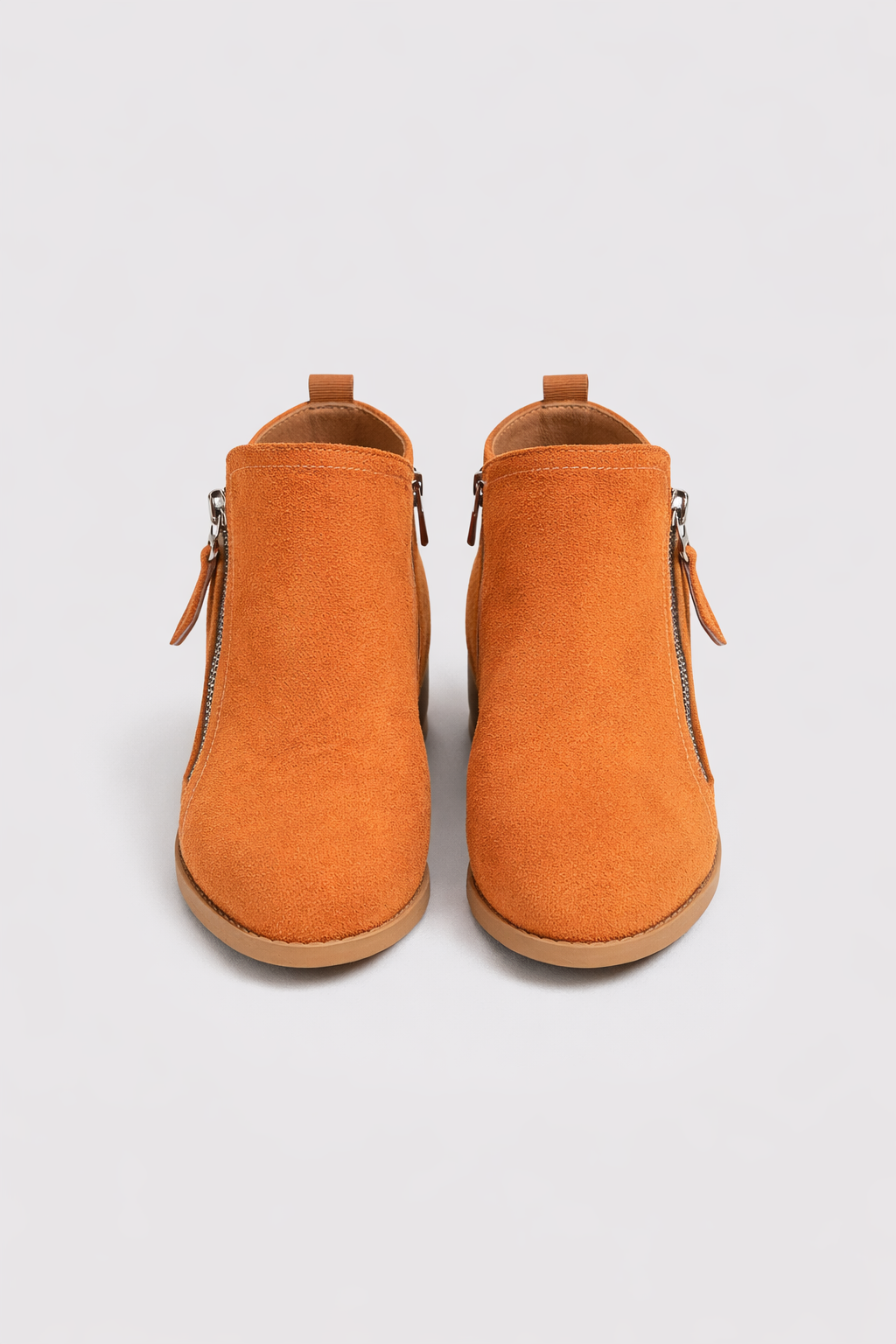 Klara Women's Elegant Suede Mid-Calf Boots | Block Heel Zip-Up Suede Boots for Women | Smart Casual Everyday & Occasion Footwear