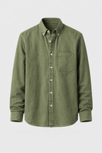 Alex Men's Cotton Linen Long Sleeve Shirt | Lightweight & Breathable | Smart Casual Summer Wear