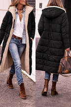 Women's Windproof Waterproof Winter Puffer Jacket | Warm Insulated Padded Jacket for Women | Stylish Cold Weather Outerwear