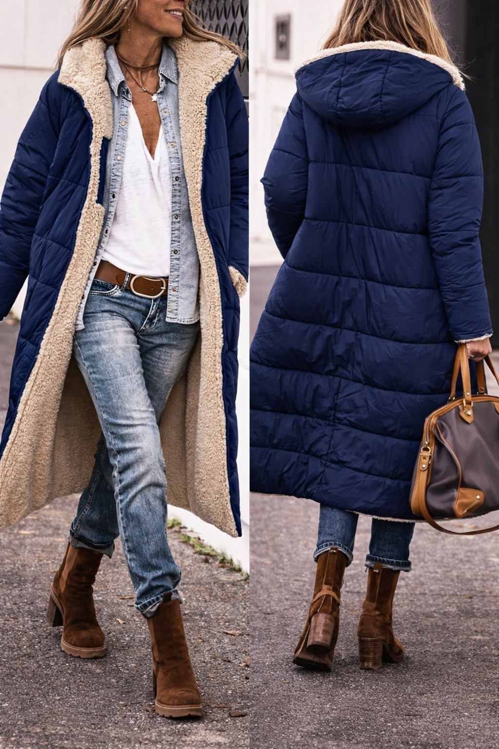 Women's Windproof Waterproof Winter Puffer Jacket | Warm Insulated Padded Jacket for Women | Stylish Cold Weather Outerwear