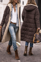Women's Windproof Waterproof Winter Puffer Jacket | Warm Insulated Padded Jacket for Women | Stylish Cold Weather Outerwear