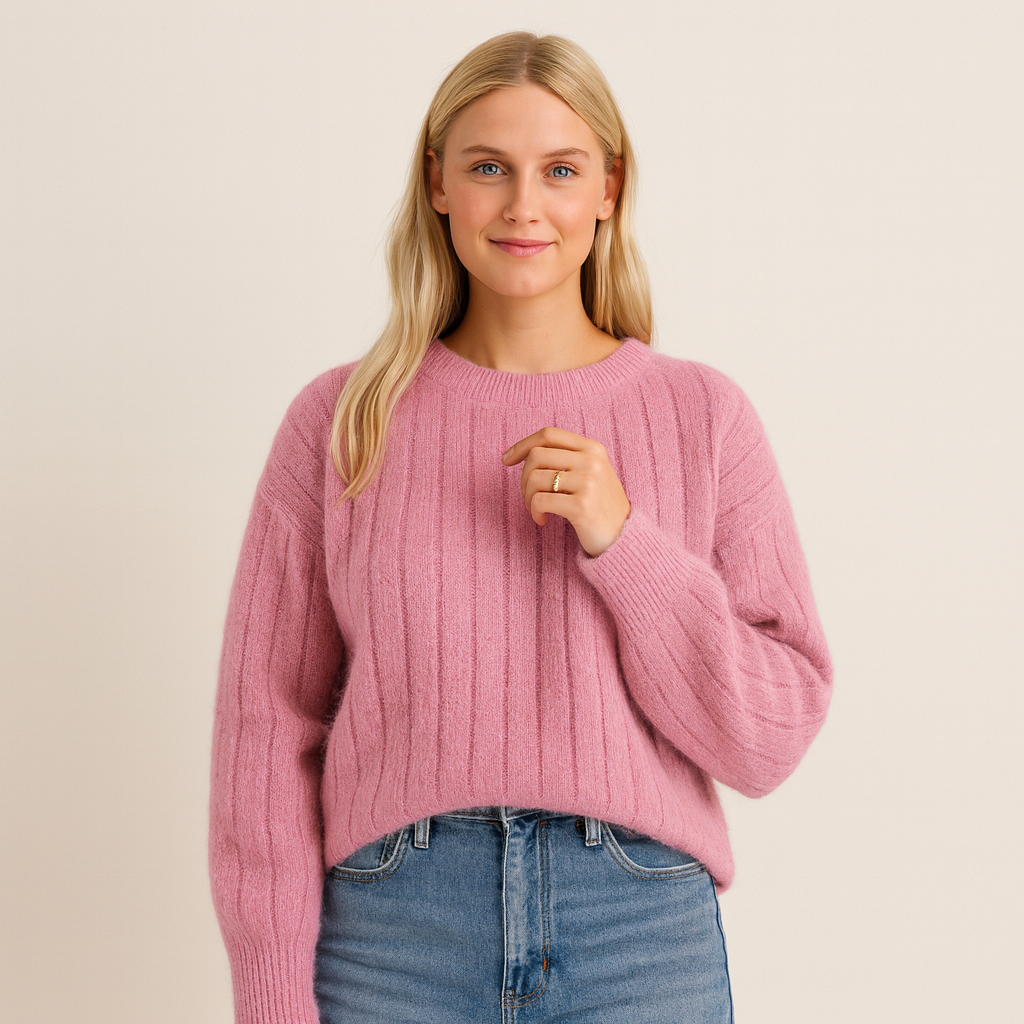 Sofie Cashmere Sweater for Women –  Knit with Elegant and Modern Style