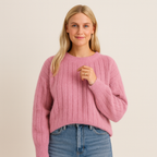 Sofie Cashmere Sweater for Women –  Knit with Elegant and Modern Style