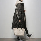 Christel Women's Premium Long Puffer Jacket | Luxury Longline Padded Coat for Women | Warm Everyday Winter Outerwear