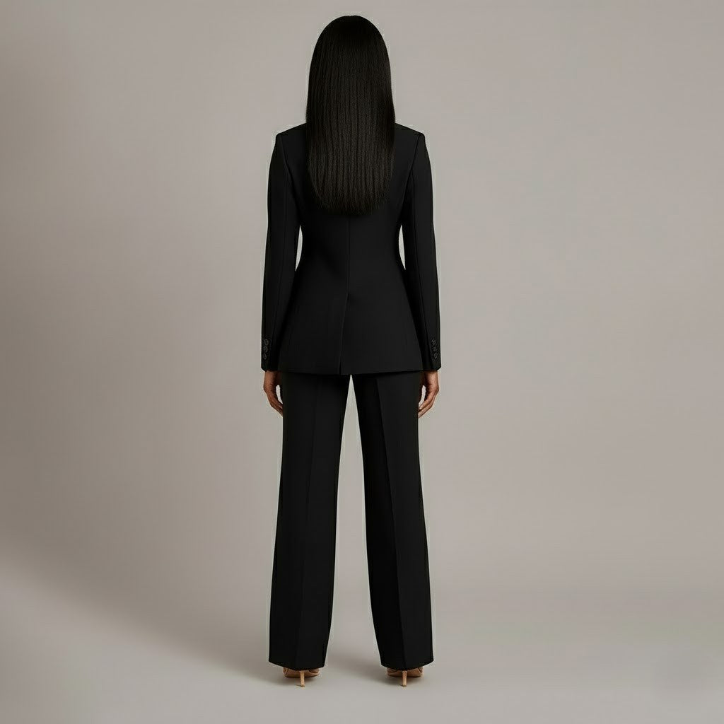 Christi Women's Formal Suit Set | Tailored Blazer & Trouser Suit for Women | Smart Power Dressing Office & Occasion Wear