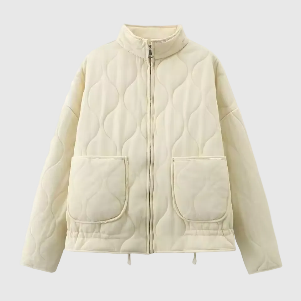 Avi Women's Elegant Minimalist Blazer | Clean Design Cotton Structured Jacket for Women