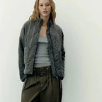 Avi Women's Elegant Minimalist Blazer | Clean Design Cotton Structured Jacket for Women