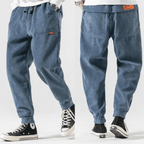 Fletcher Men's Relaxed Fit Corduroy Trousers | Comfortable Casual Cotton Cord Pants for Men
