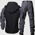 Eddie Men's Durable Waterproof Jacket & Trouser Set | Windproof Waterproof Work Suit for Men | Heavy Duty Rain Suit for Outdoor Workwear