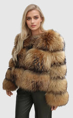 Elaira Women's Luxurious Faux Fur Coat | Plush Oversized Faux Fur Coat for Women | Glamorous Winter Statement Outerwear