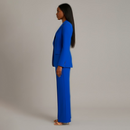 Christian Women's Chic Tweed Suit Set | Longline Blazer & Tailored Trousers Co-Ord