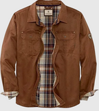 Everest Men's All-Season Waxed Trucker Jacket | Waxed Cotton Canvas Jacket for Men | Weatherproof Casual Outdoor Everyday Outerwear