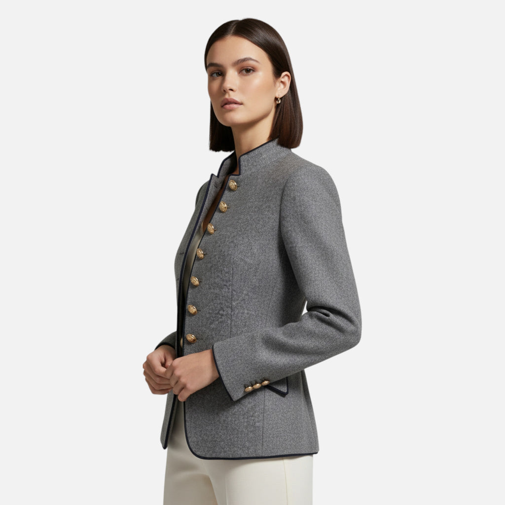 Women’s Double-Breasted Wool Blazer