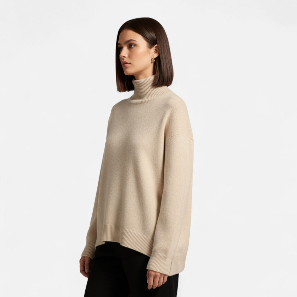 Women's Cashmere Sweater Turtleneck Sweater