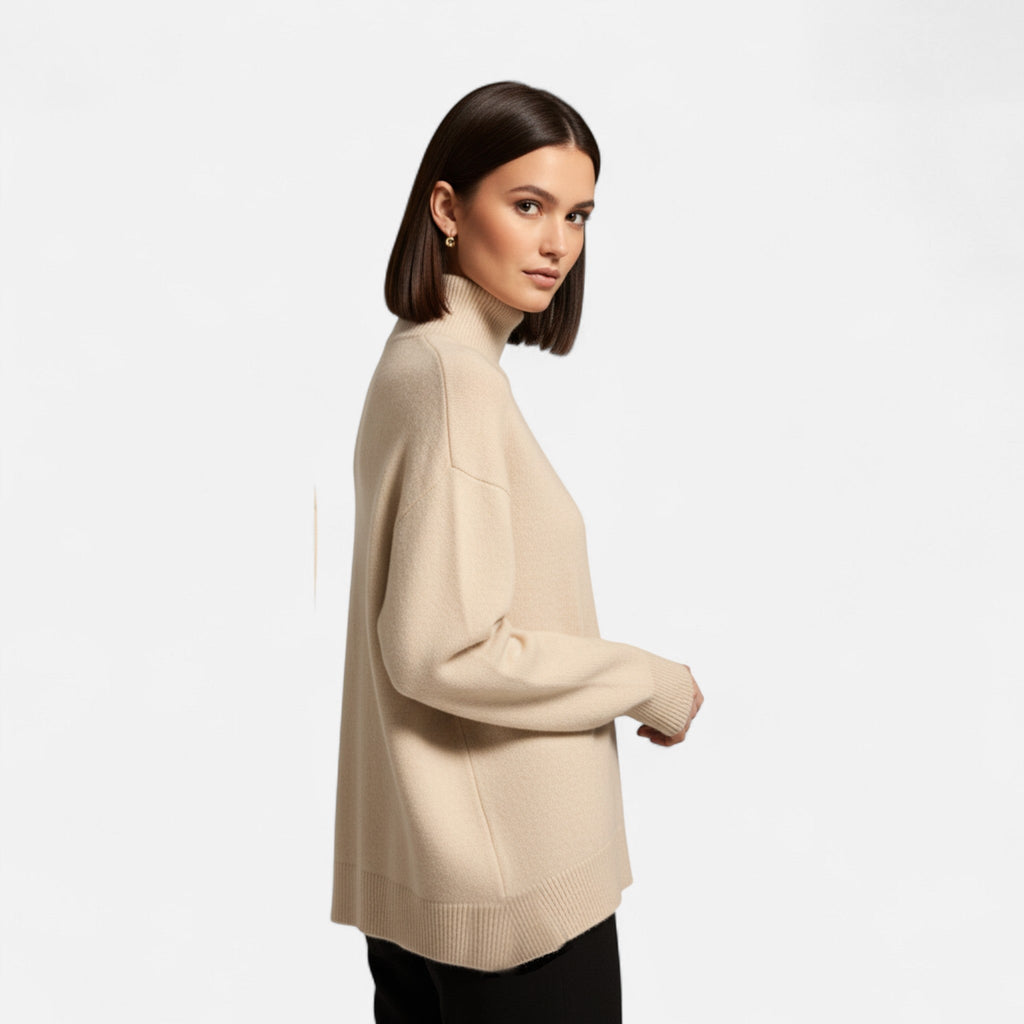 Women's Cashmere Sweater Turtleneck Sweater